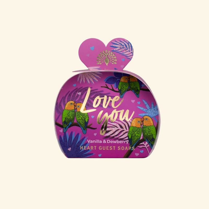 ENGLISH SOAP  3x20g - Love You - Vanilla &amp; Dewberry