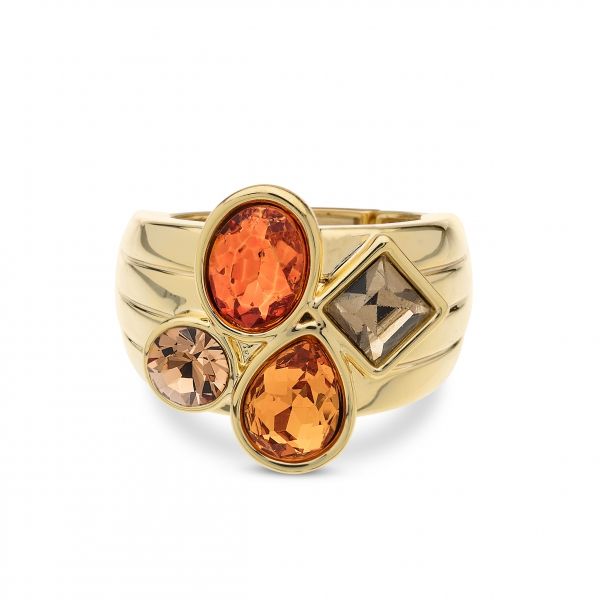 Ring Oranje/cognac
