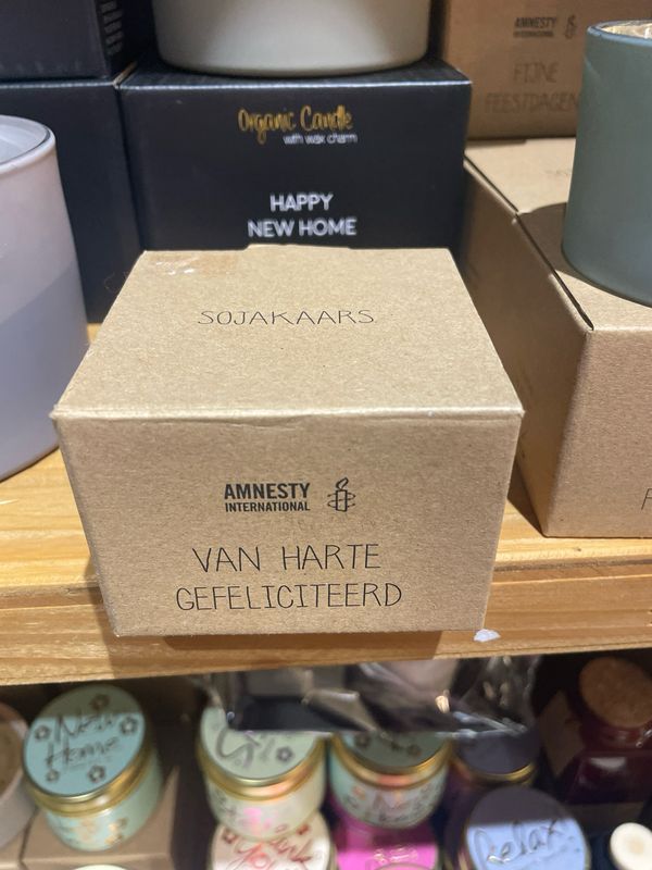 Sojakaars “van harte gefeliciteerd”