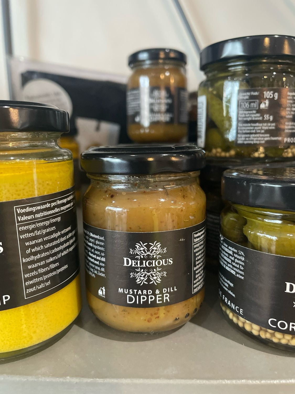 Dopper mustard &amp; dille