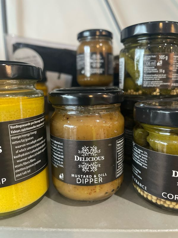 Dopper mustard &amp; dille