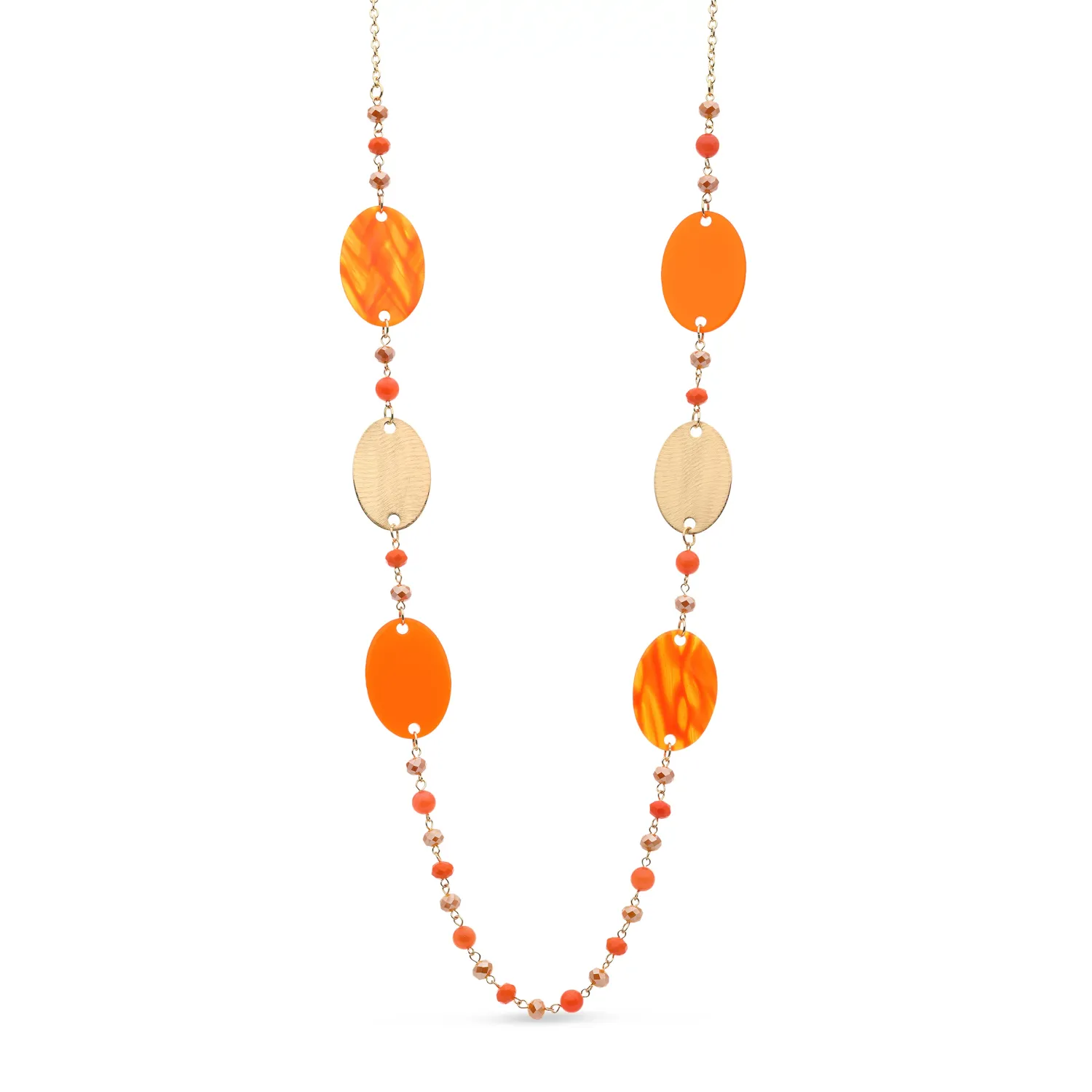 Lange ketting Oranje