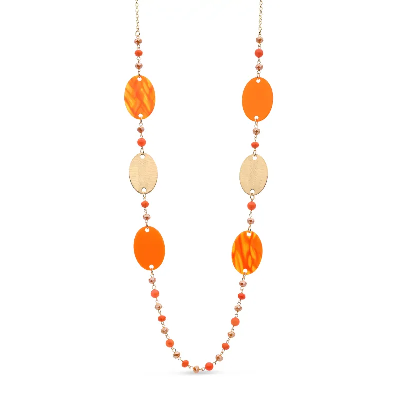 Lange ketting Oranje