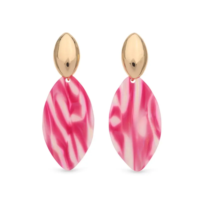 Lange ketting roze