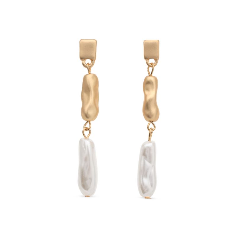 Lange ketting parelmoer