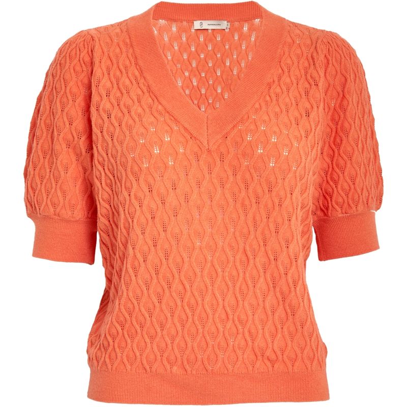 PCRosalia Puff Sleeve Knit Tee
