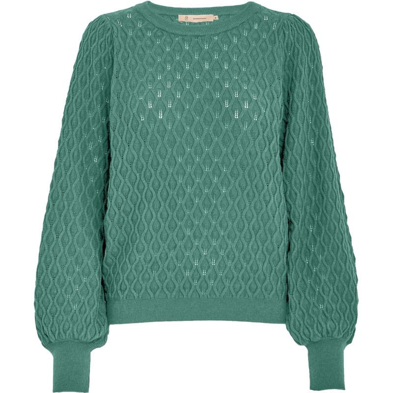 PCRosalia Puff Sleeve Knit Pullover