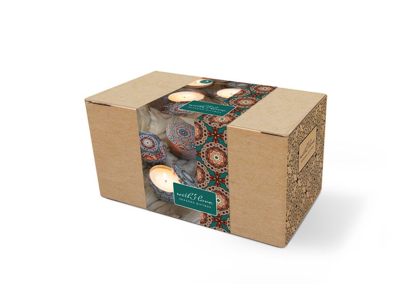Parelzand Giftbox With love Groen