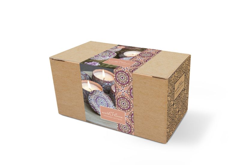 Parelzand Giftbox With love roze