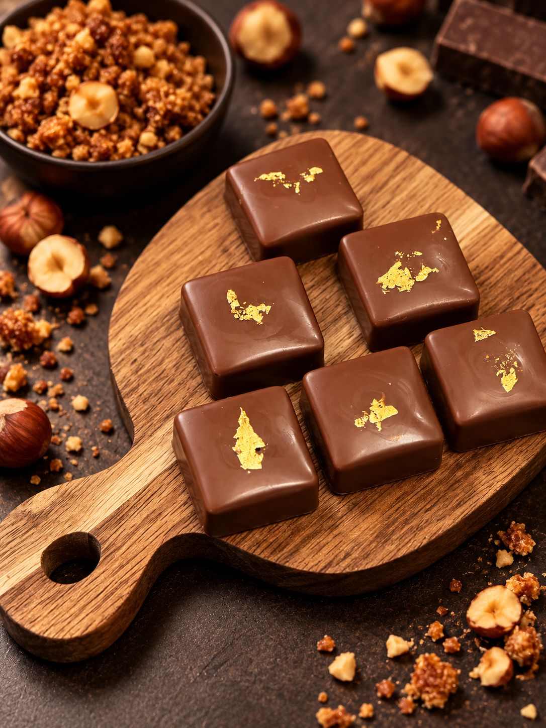 Crunchy praliné