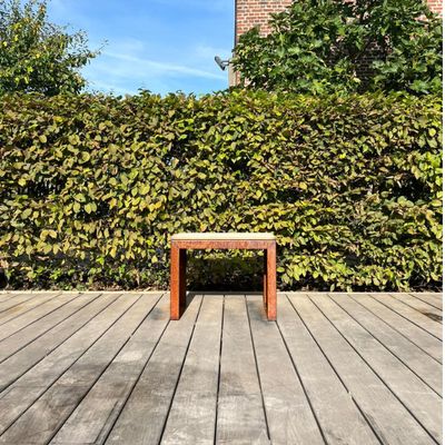 Cortenstaal Zitbank (klein)