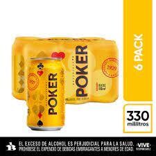 POKER SIX PACK 330 ML