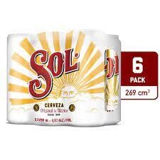 SOL SIX PACK LATA 269 ML