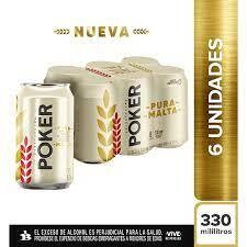 POKER PURA MALTA SIX PACK 330 ML