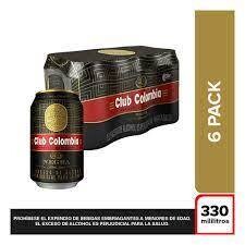 CLUB COLOMBIA NEGRA LATA SIX PACK 330 ML