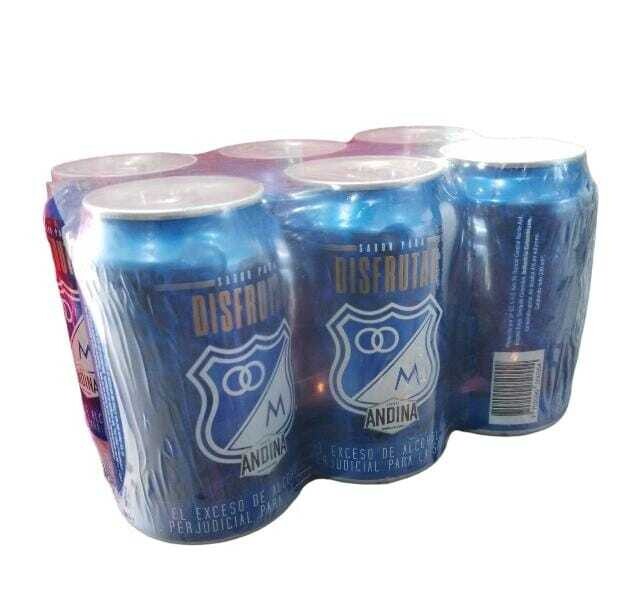 ANDINA EDICION MILLONARIOS SIX PACK LATA 330 ML