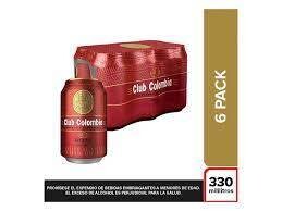 CLUB COLOMBIA ROJA SIX PACK LATA330 ML