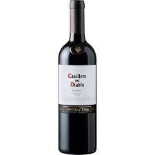 VINO CASILLERO DEL DIABLO MERLOT 750 ML