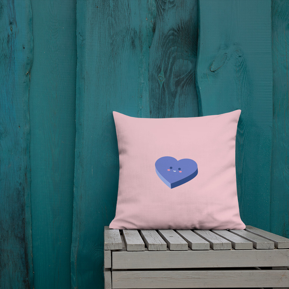 Candy Hearts Pillow