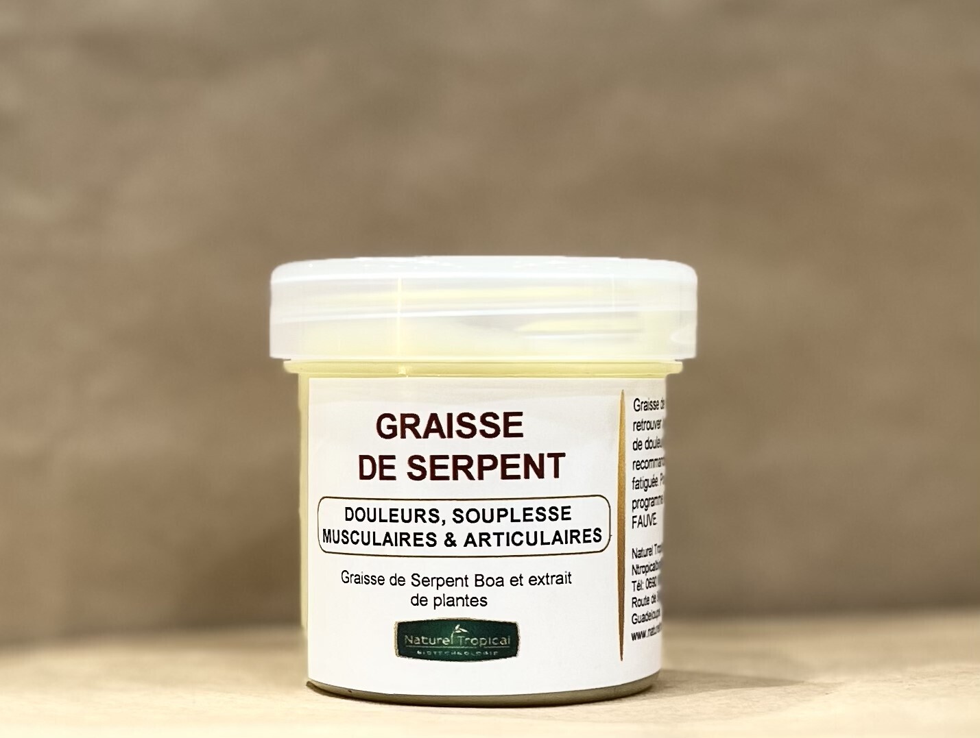 Graisse de serpent