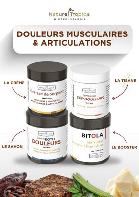 DOULEURS MUSCULAIRES & ARTICULAIRES