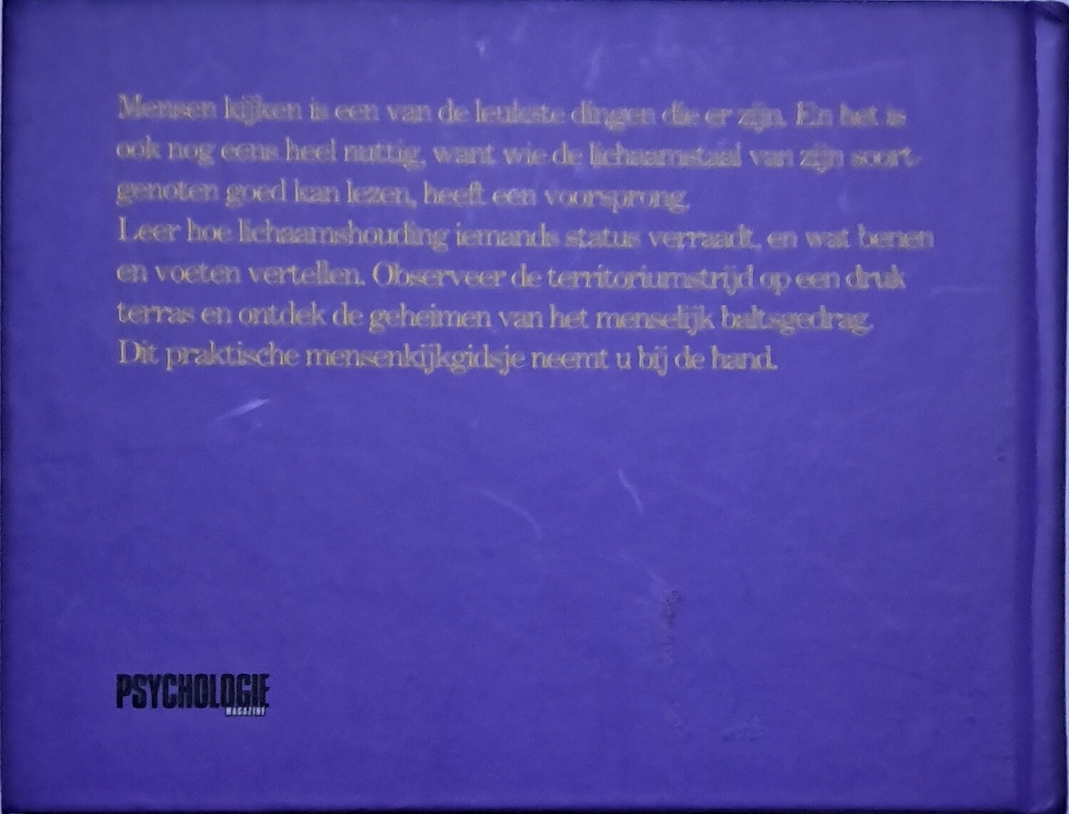 Mensen kijken voor gevorderden   Alles over lichaamstaal 44