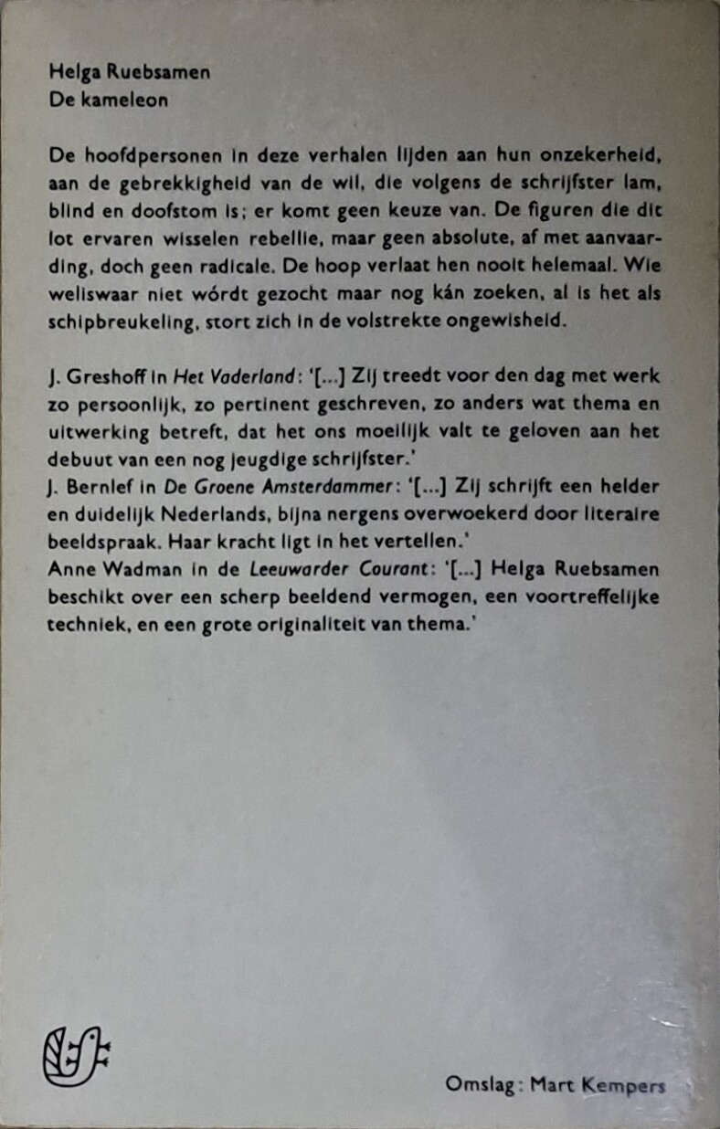 Helga Ruebsamen de kameleon 42