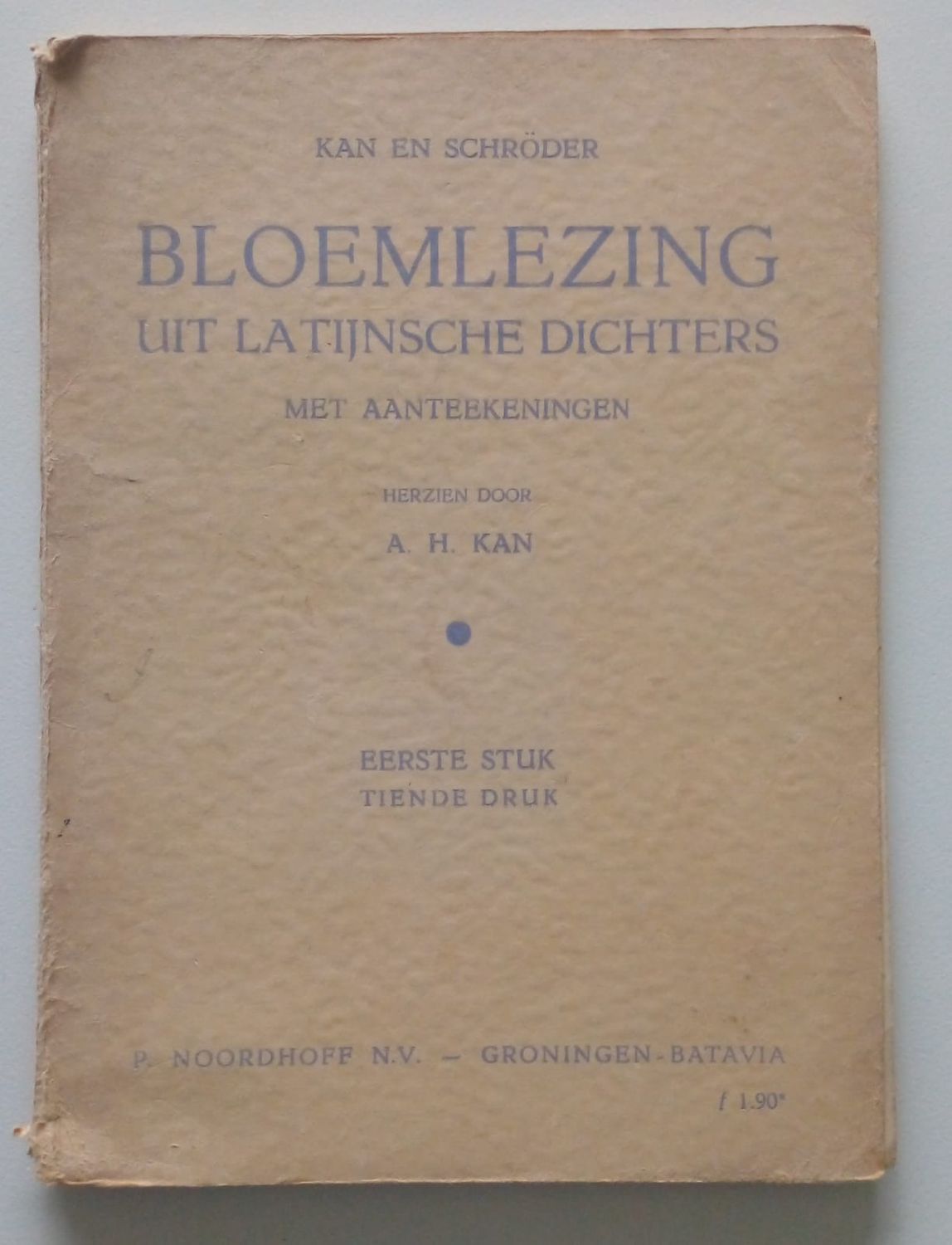 BLOEMLEZING uit latijnsche dichters [D1]