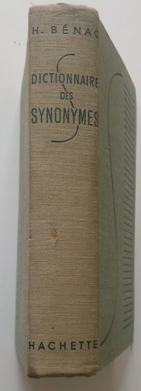 Dictionnaire des Synonymes [D1]