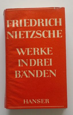 FRIEDRICHNIETZCHE werke in drei banden [D2]