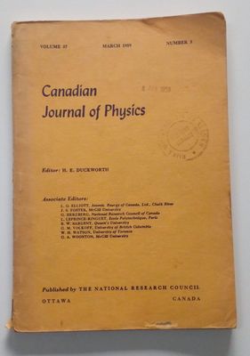 Canadian Journal of Physics [D8]