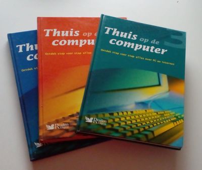 Thuis op de computer set 8 delen [D27]