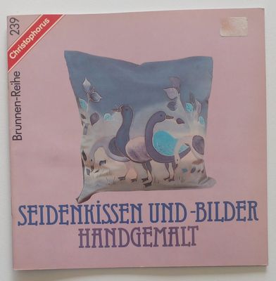 Seidenkissen und-bilder handgemalt [D32]