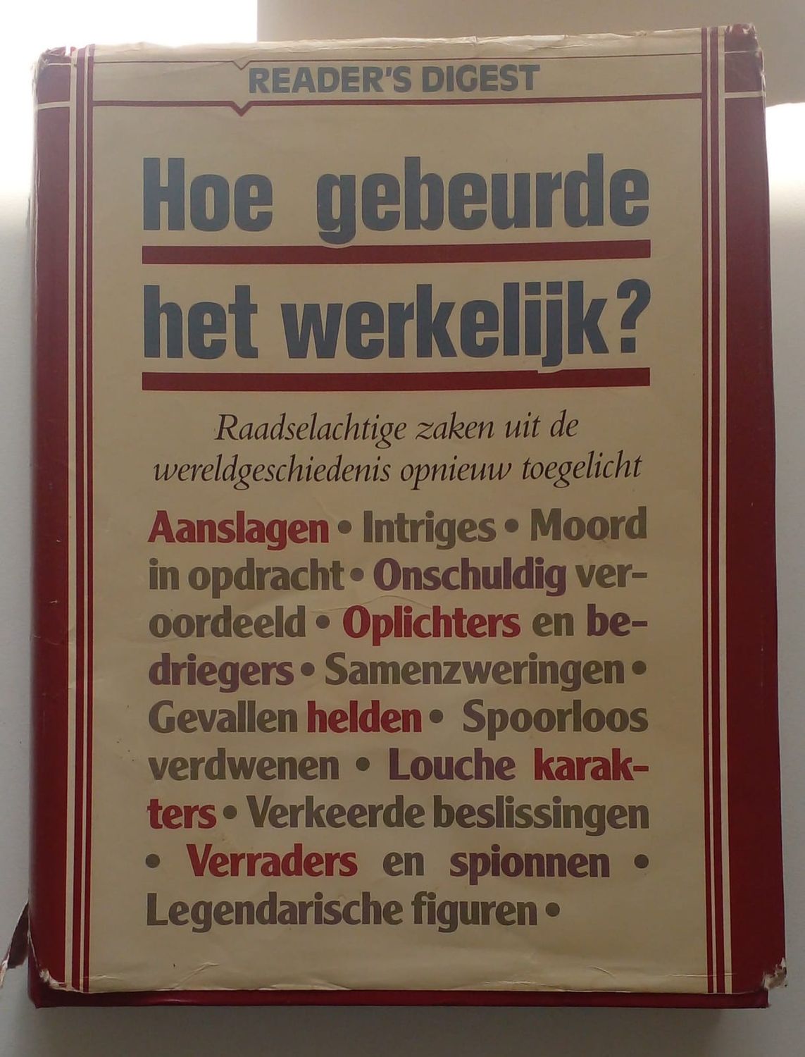 Hoe gebeurt het werkelijk ? [D33]