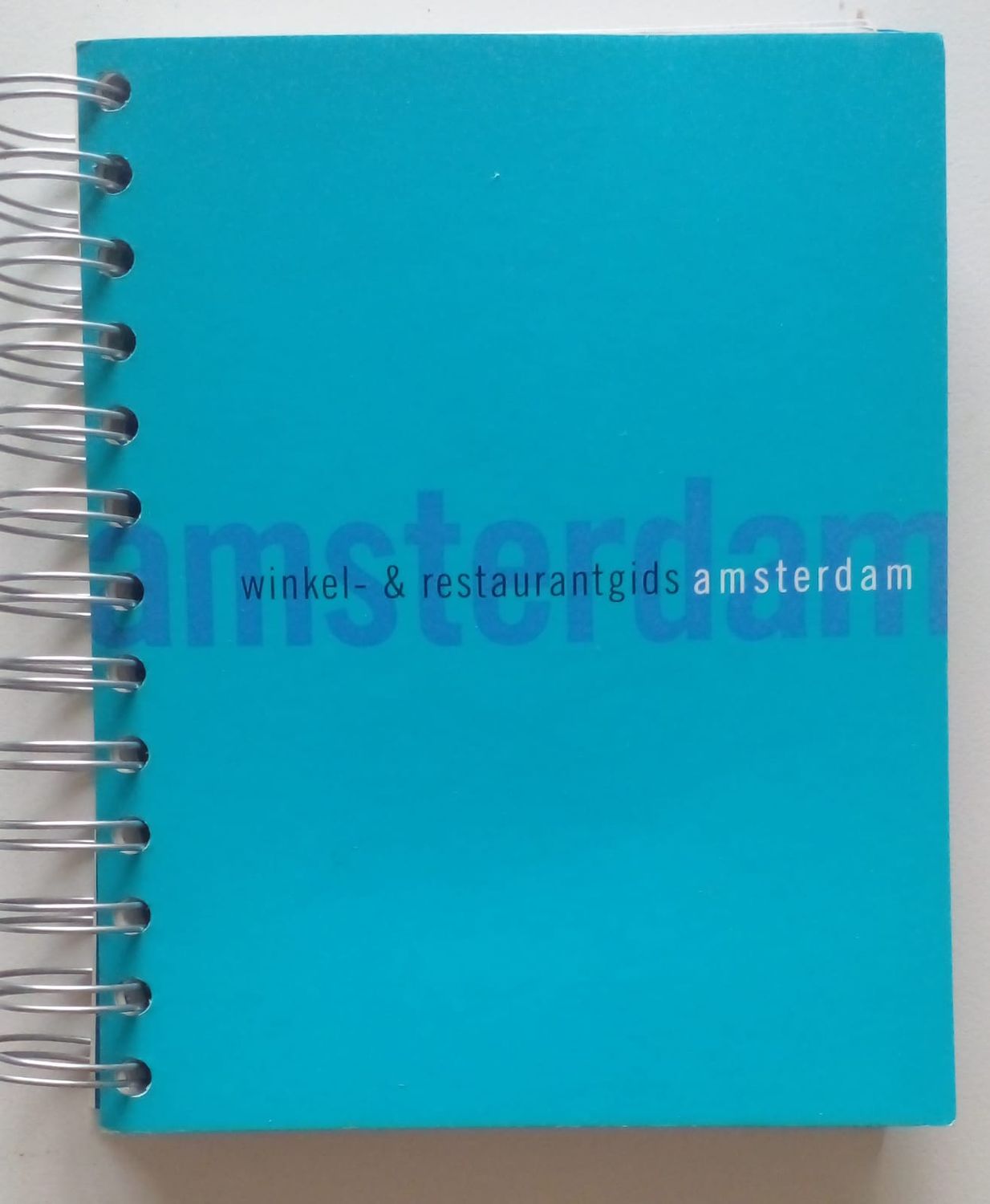 Amsterdam winkel en restaurantgids [D35]