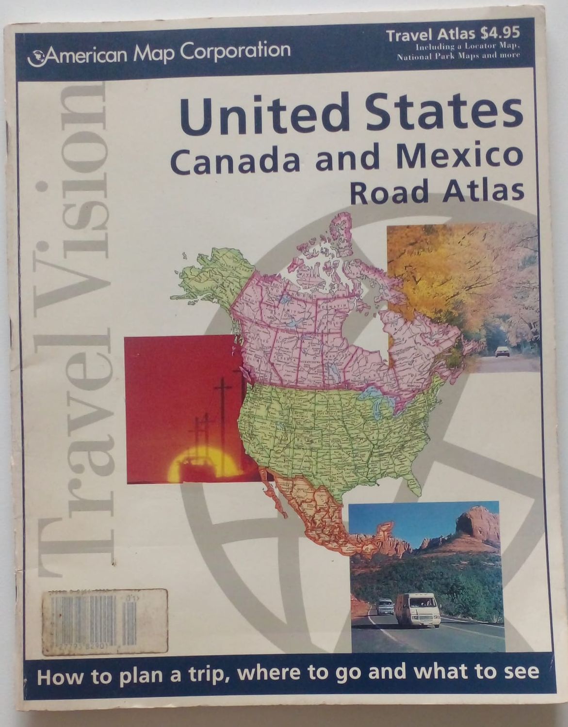 United States Canada and Maxico Road atlas [D36]