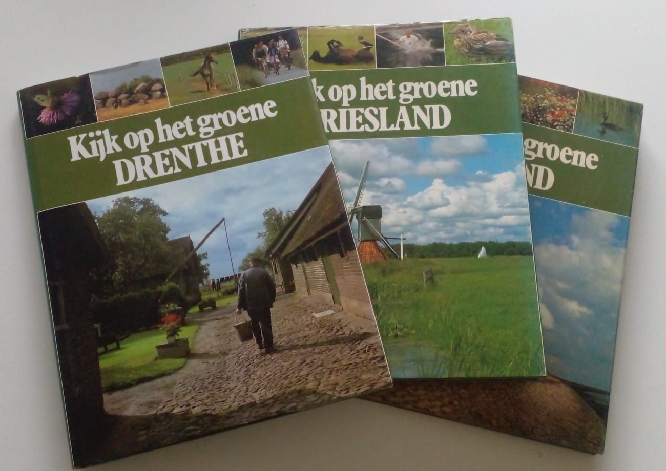 Kijk op het groene set 3 boeken [D38]