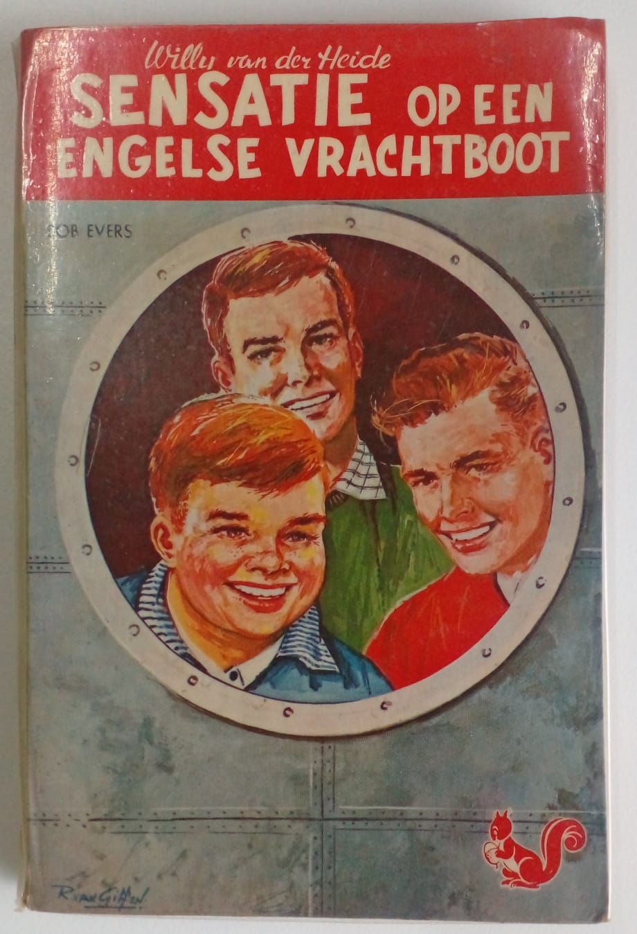 Sensatie op een engelse vrachtboot 40