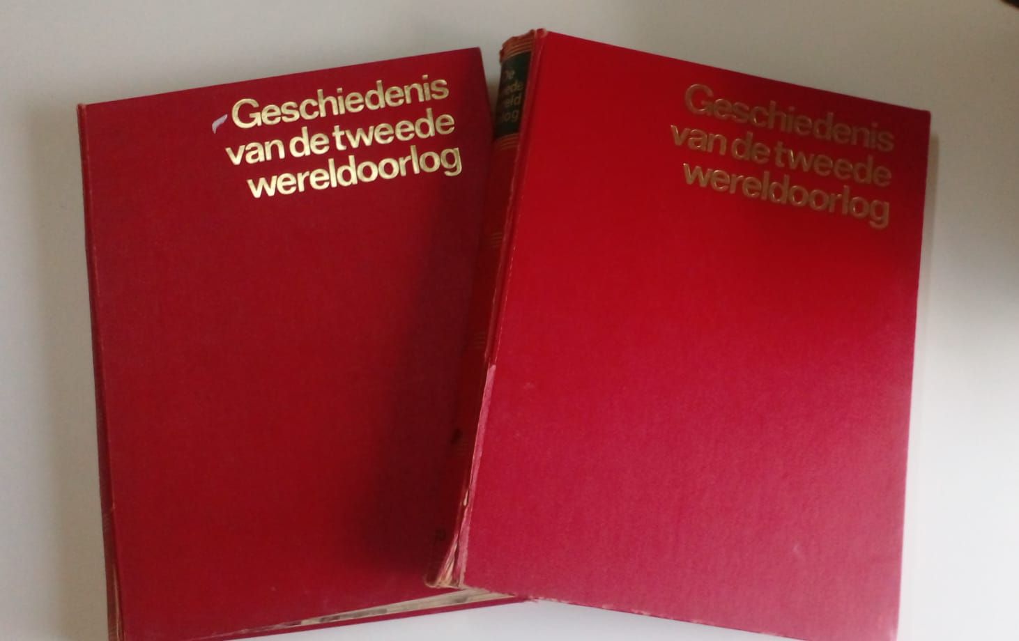 Geschiedenis van de tweede wereldoorlog set 5 boeken  [D37]