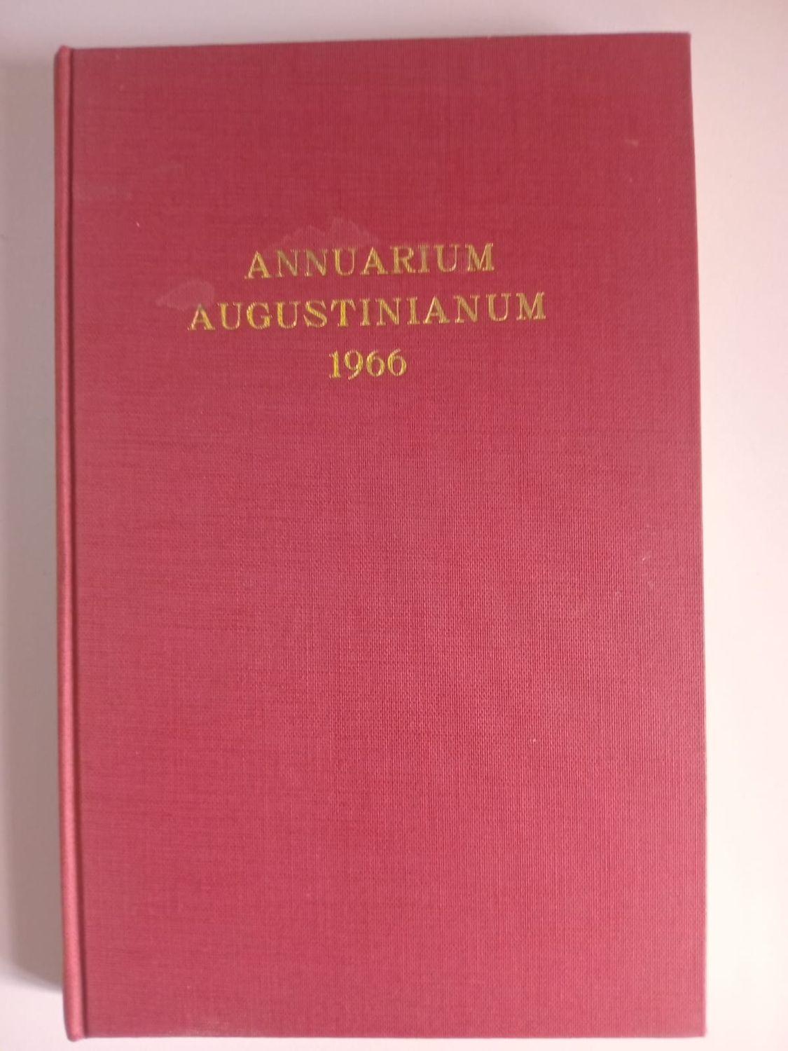 Annuarium augustinianum 58