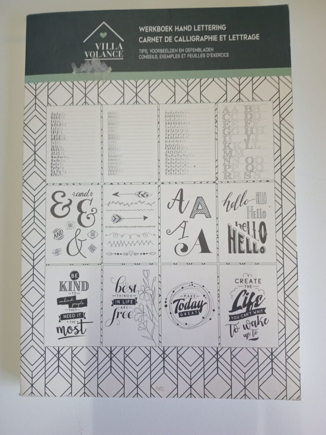 Werkboek hand lettering 64