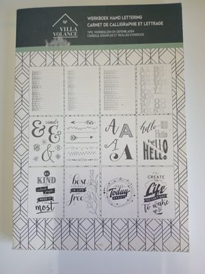 Werkboek hand lettering 64