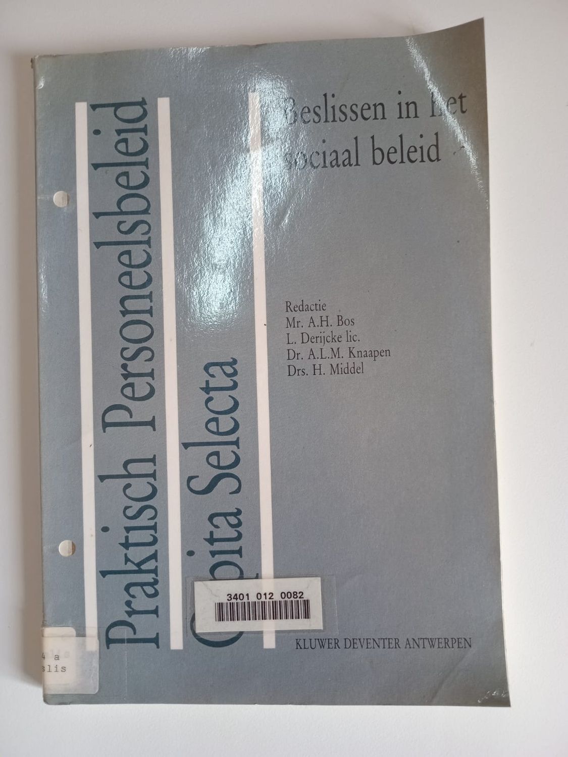 Beslissen inhet sociaal beleid 75