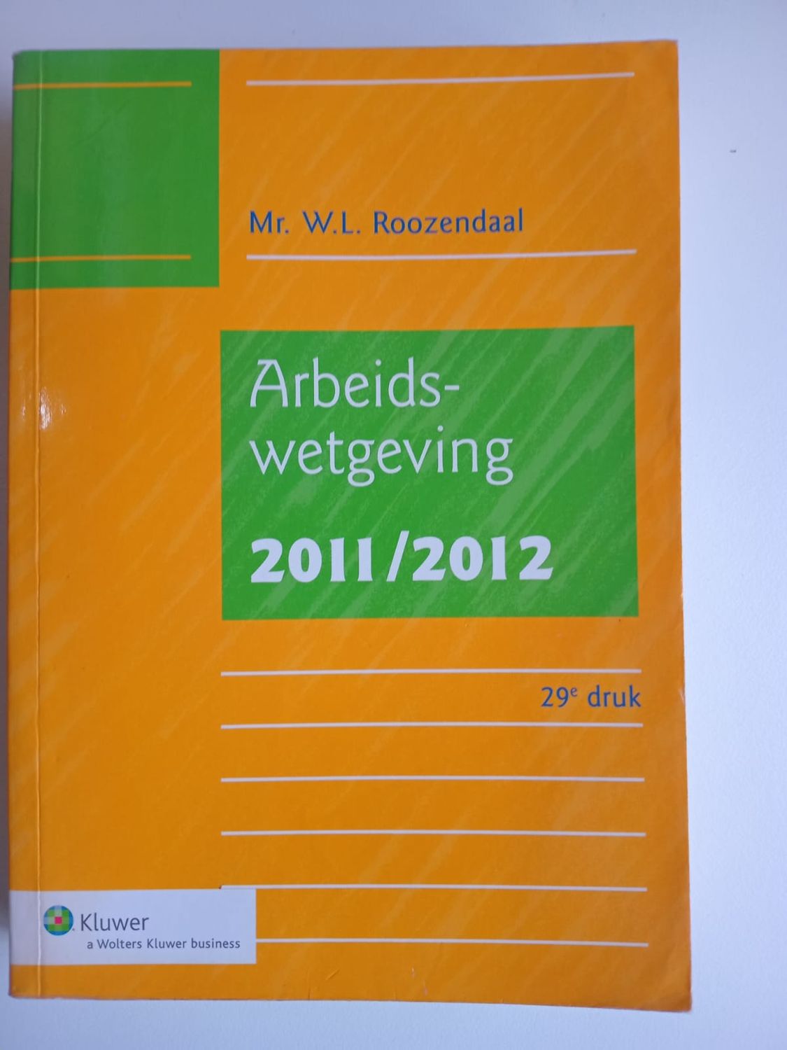 Arbeidswetgeving 2011/2012 89