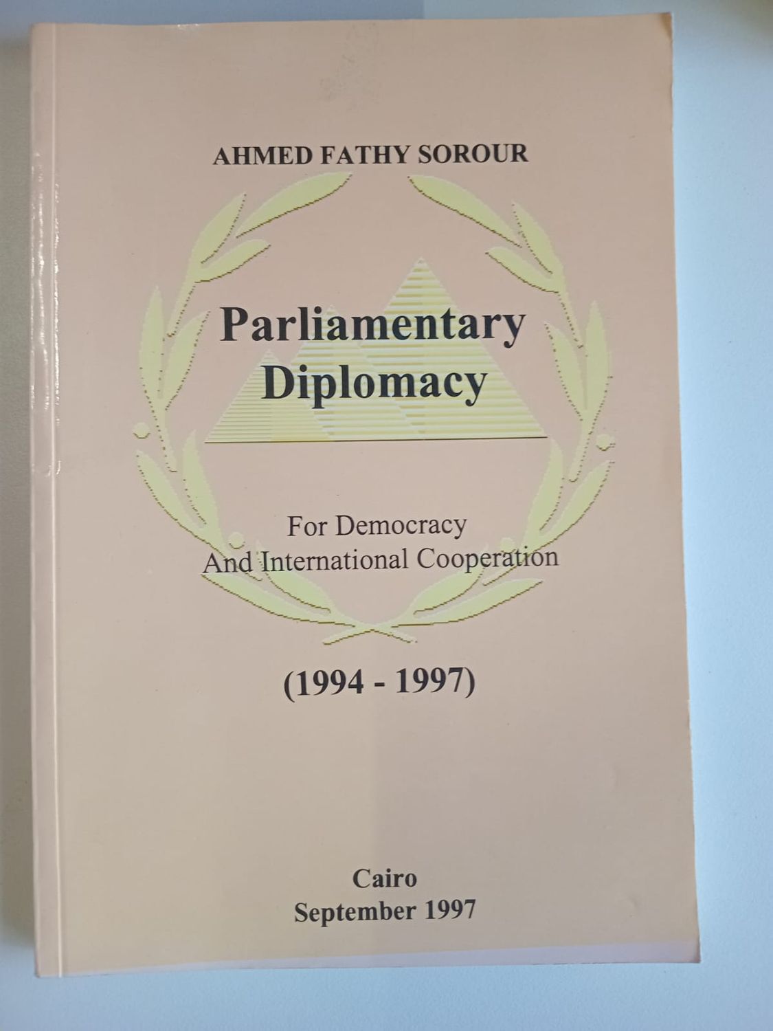 Parliamentary diplomacy 92