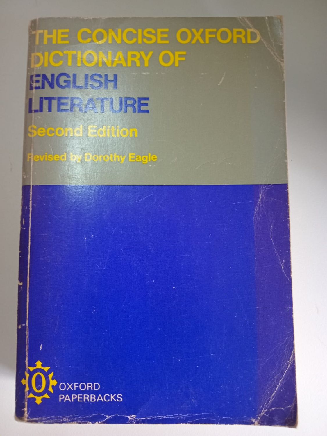 The concise oxford dictionary of english literature 96