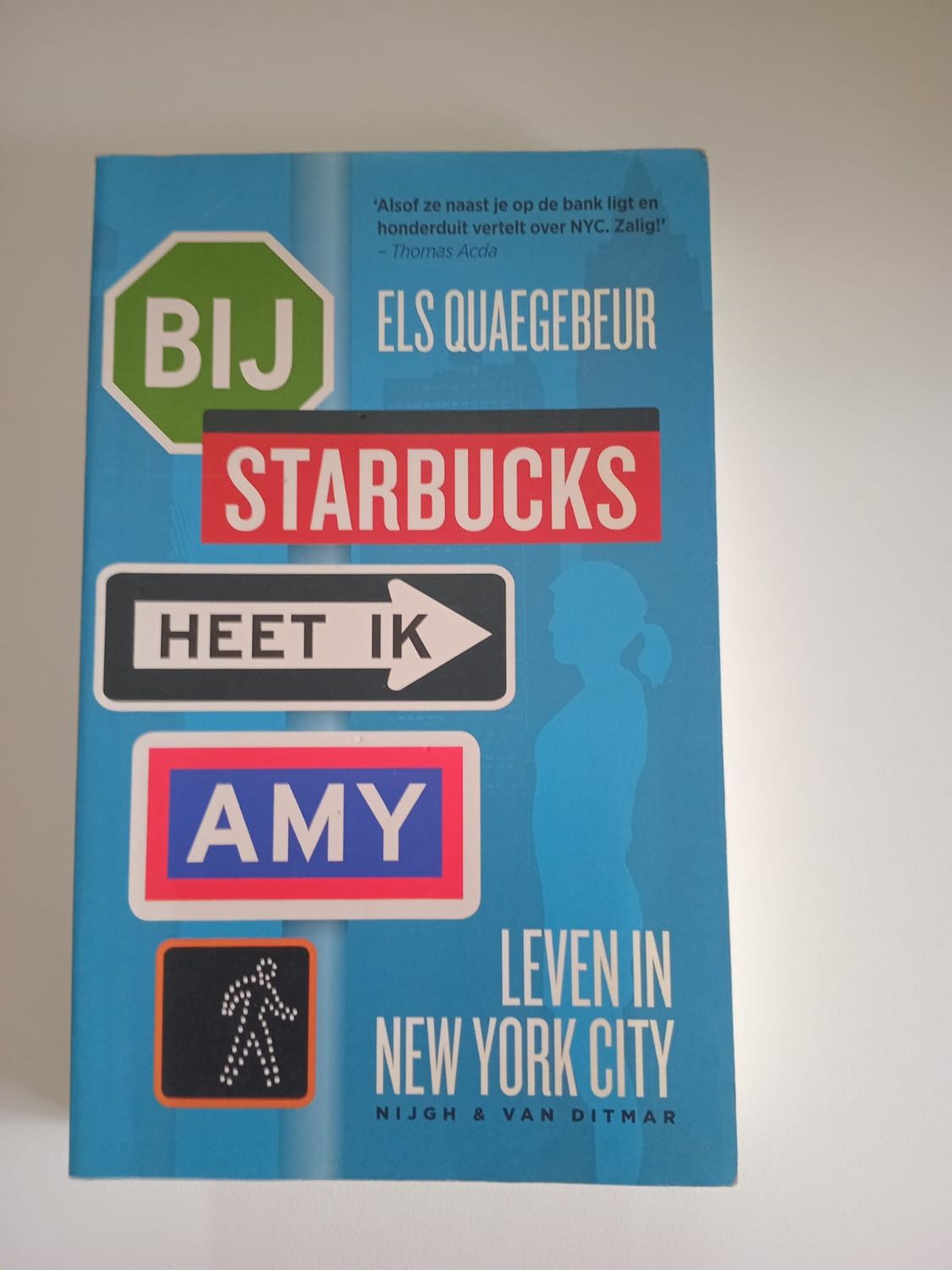 Bij starbucks heet ik amy 98