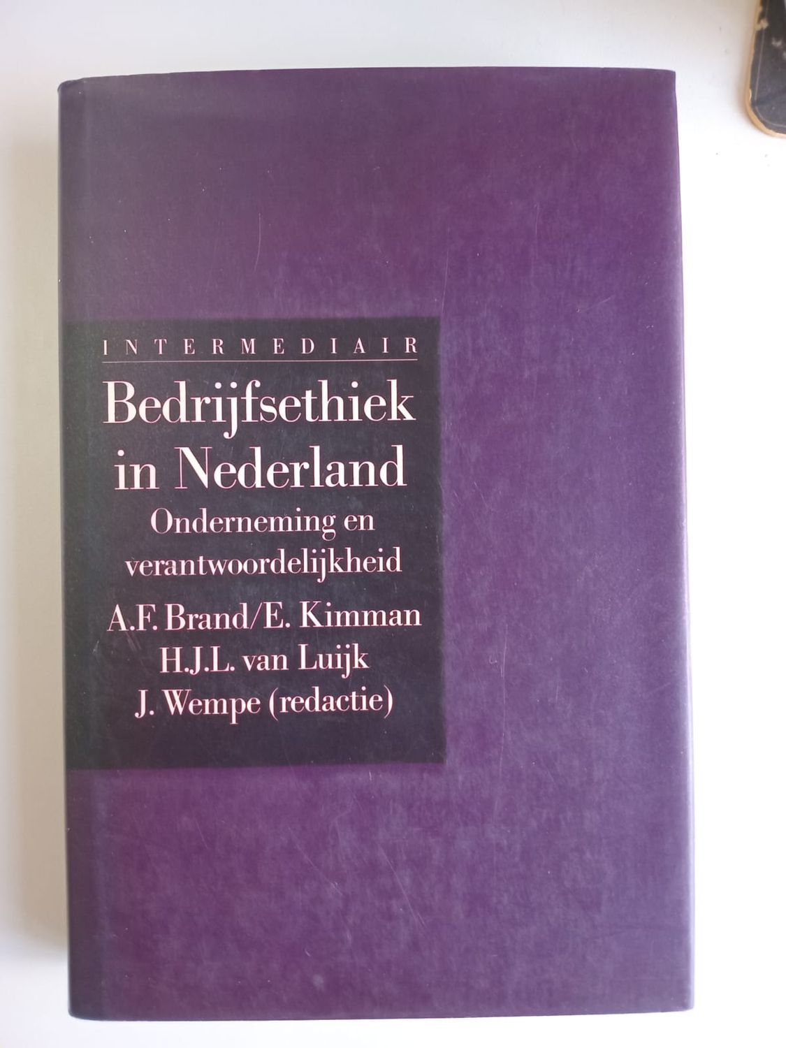 Bedrijfsethiek in Nederland 100