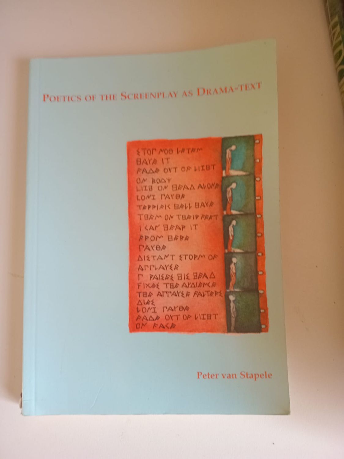 Poetics of the screenplay as drama-text 103