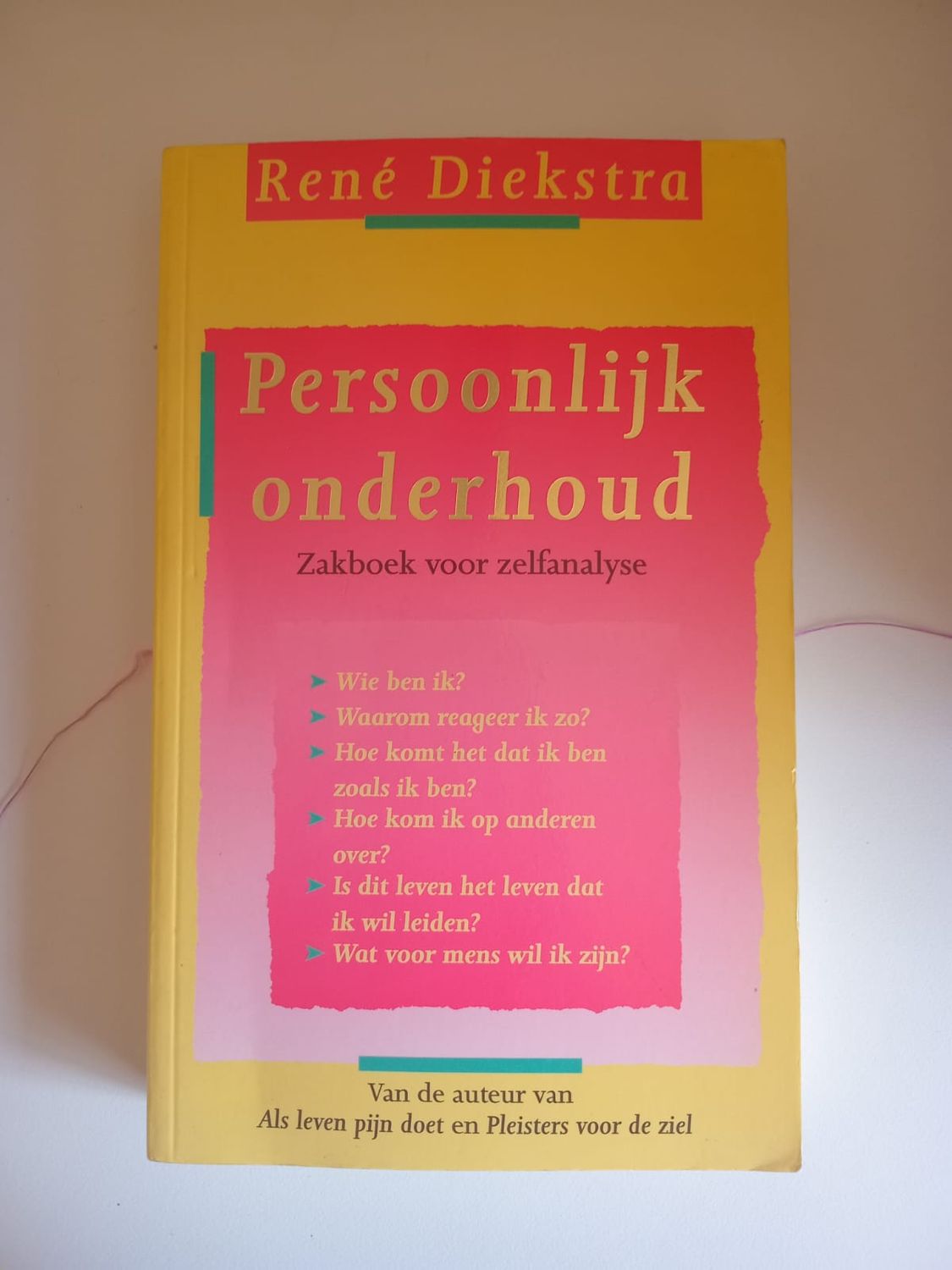 Persoonlijk onderhoud 109